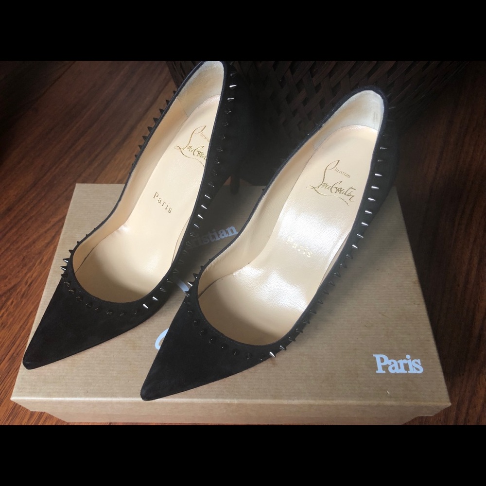 Christian Louboutin Anjalina Black pumps - Picture 1 of 6